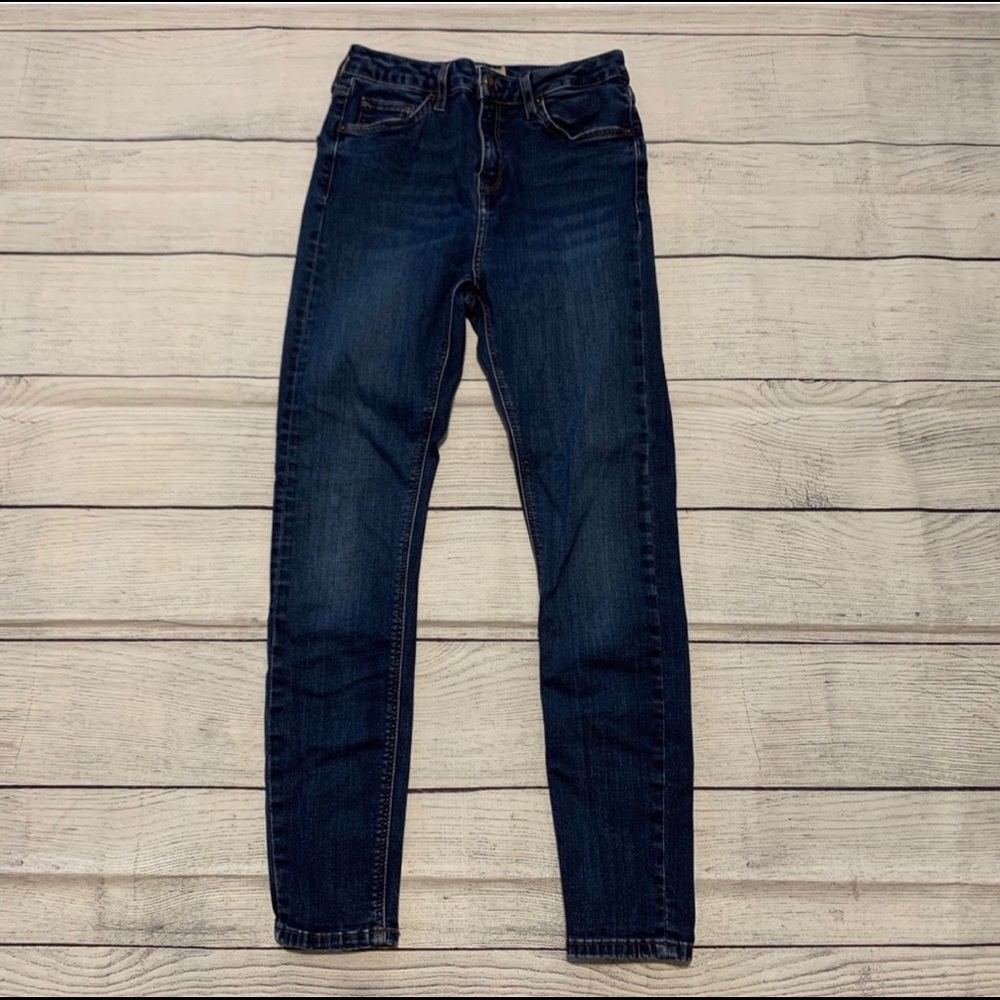 Topshop Moto Jamie High Rise Jeans 28